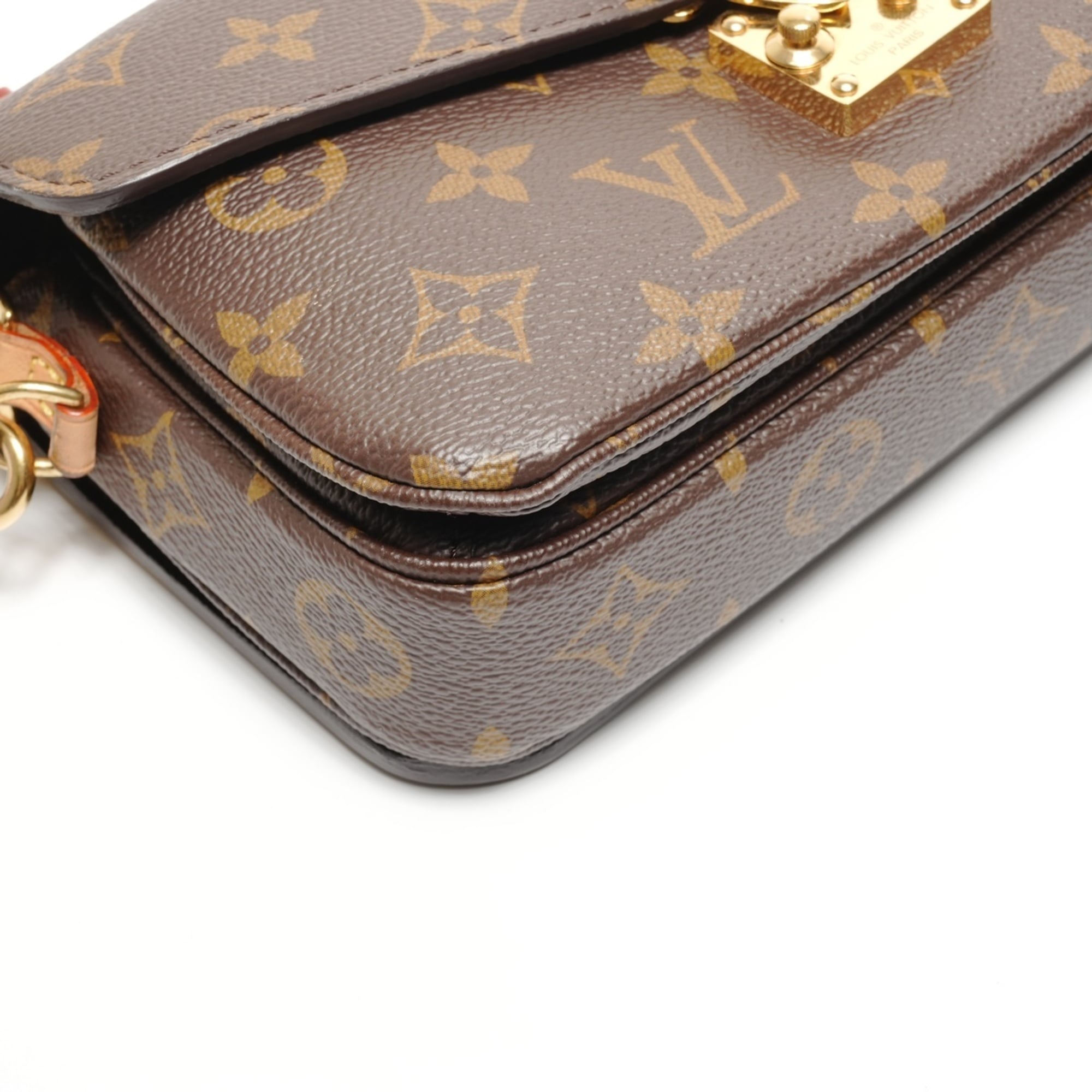 Louis Vuitton Brown Monogram Pochette Shoulder Bag