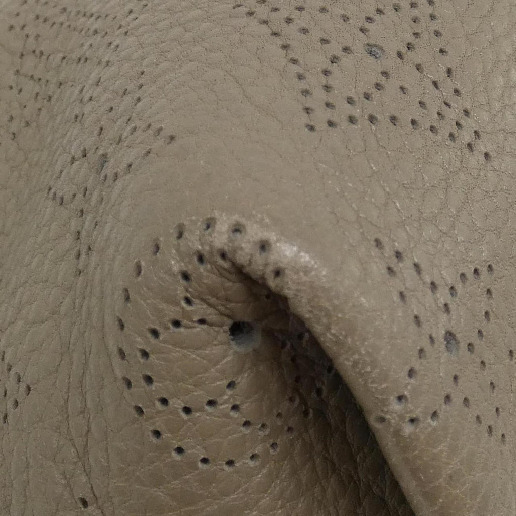 Louis Vuitton Mahina Taupe Leather Handbag