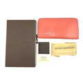 Louis Vuitton Monogram Vernis Rose Litchi Monogram Vernis Long Wallet
