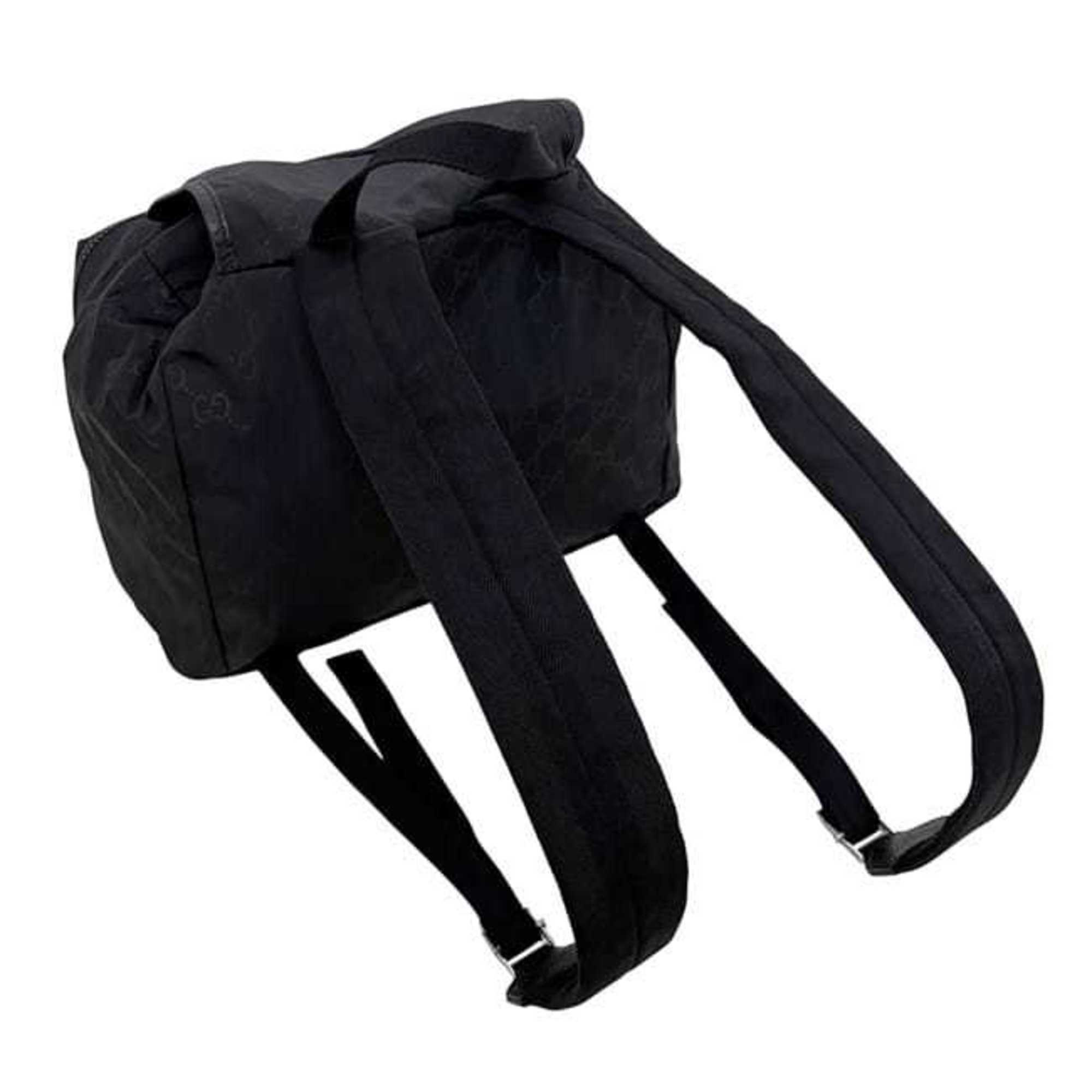 Gucci Black Nylon Backpack (Pre-Owned)