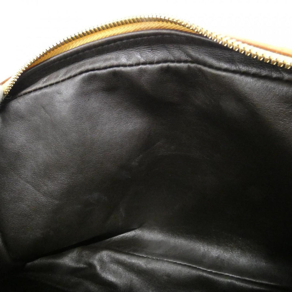 Louis Vuitton Brown Marron Pile Fabric Shoulder Bag