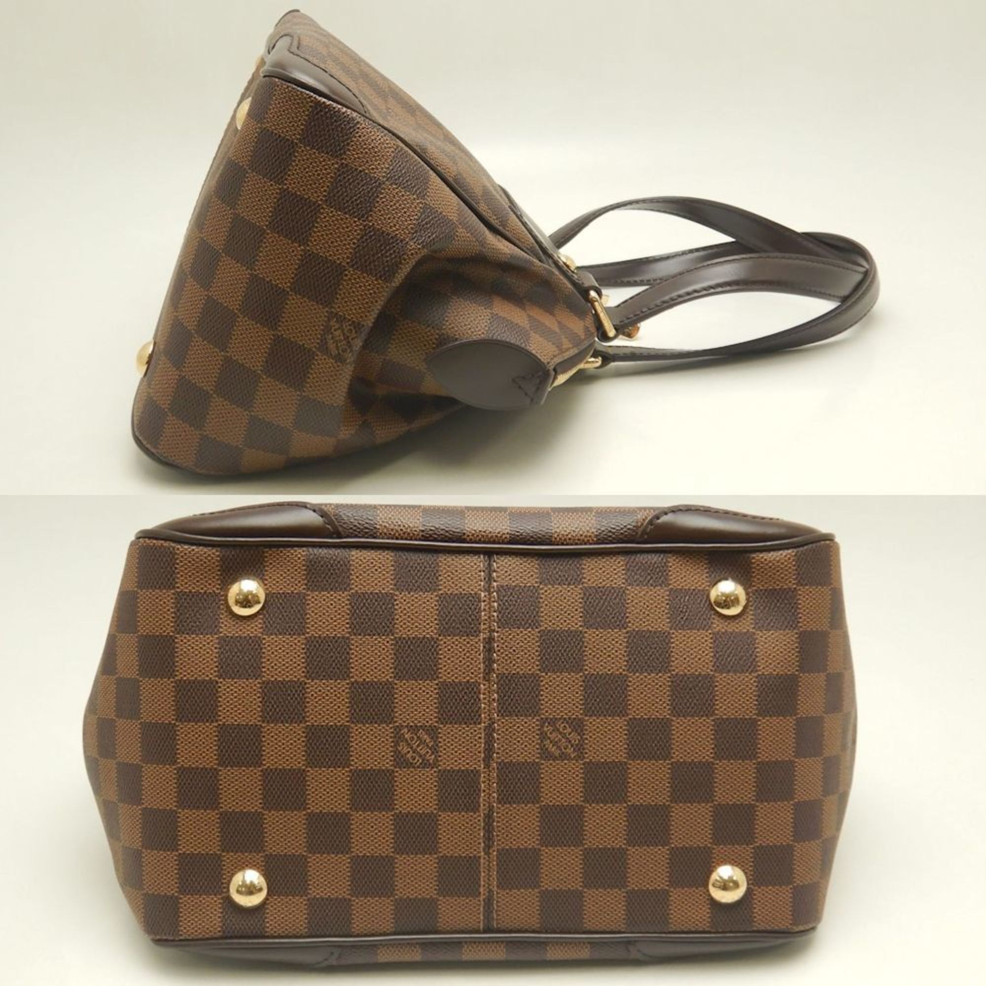 Louis Vuitton Damier Ebene Pvc Handbag