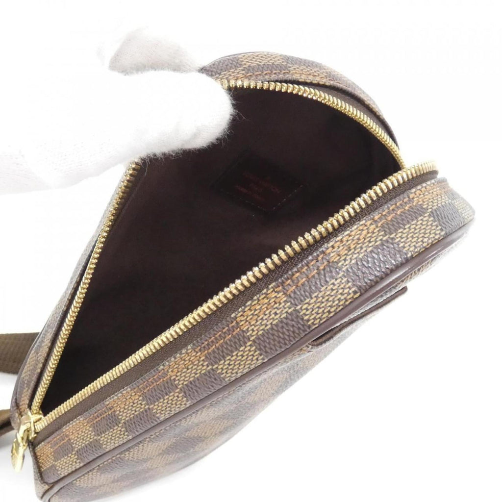 Louis Vuitton Ebene Coated Canvas Pochette Shoulder Bag