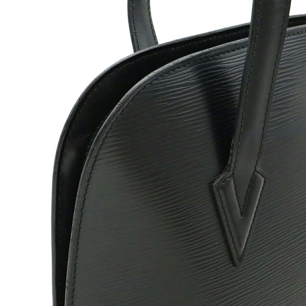 Louis Vuitton Black Noir Epi Leather Shoulder Bag Tote Bag