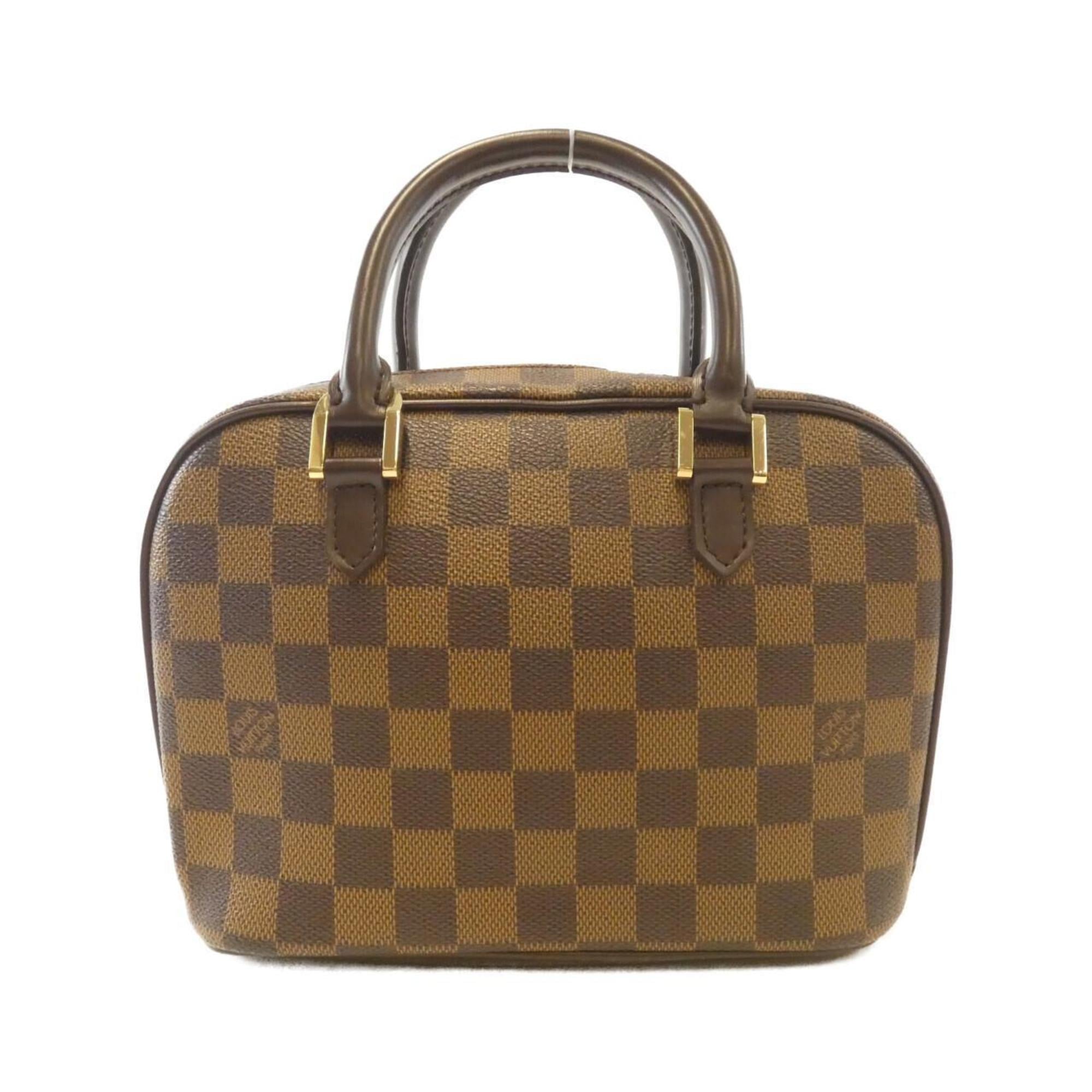 Louis Vuitton Ebene Coated Canvas Handbag