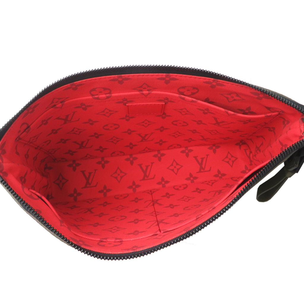Louis Vuitton Monogram Green Monogram Clutch Bag