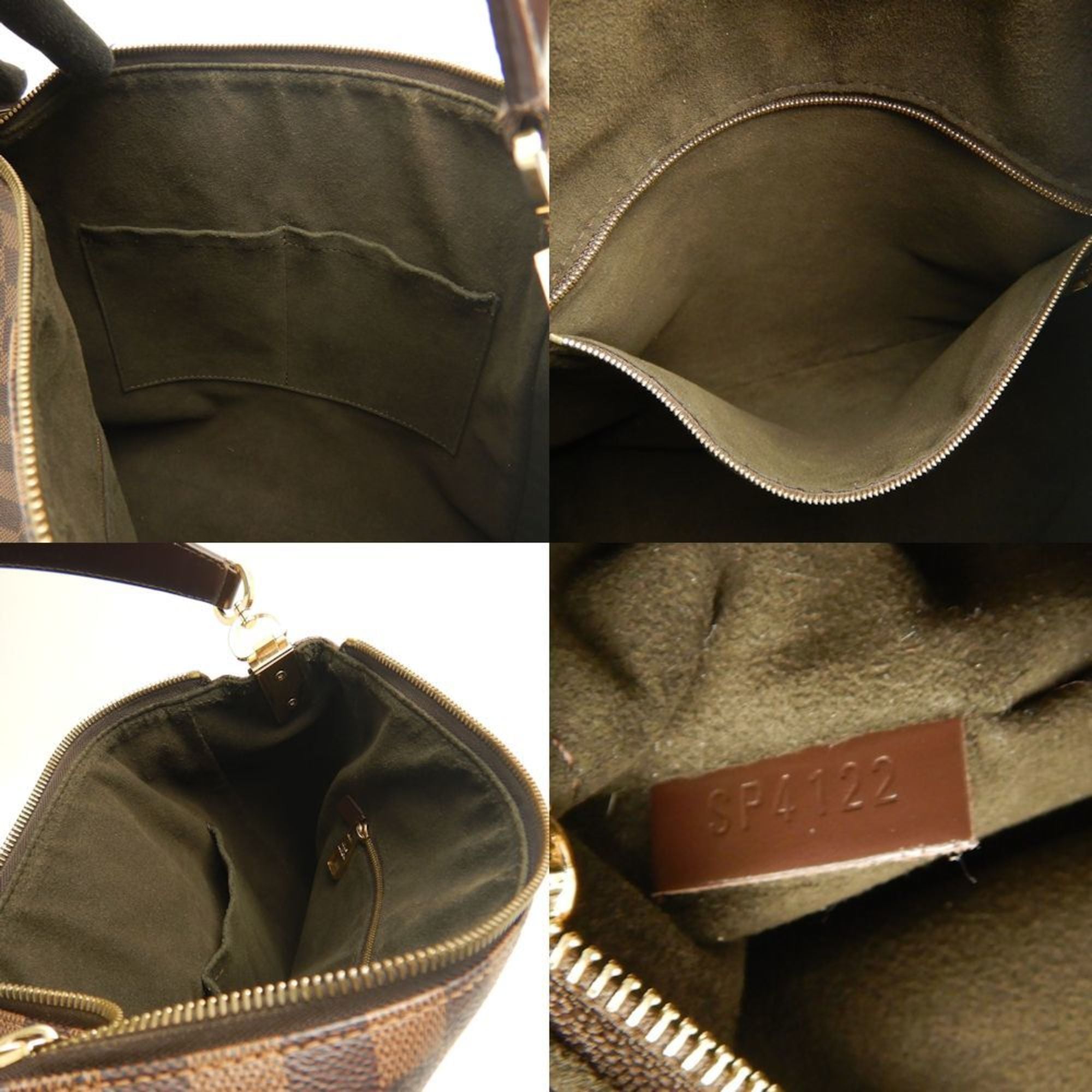 Louis Vuitton Ebene Pvc Shoulder Bag