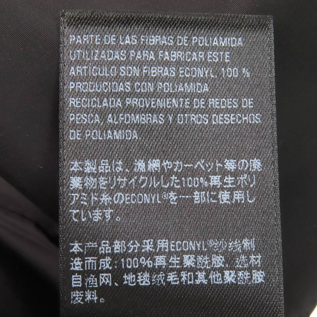 Balenciaga Gray Leather Polyamide Pouch