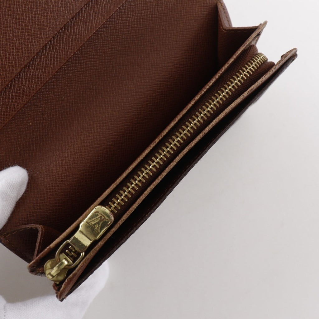 Louis Vuitton Brown Monogram Canvas Wallet