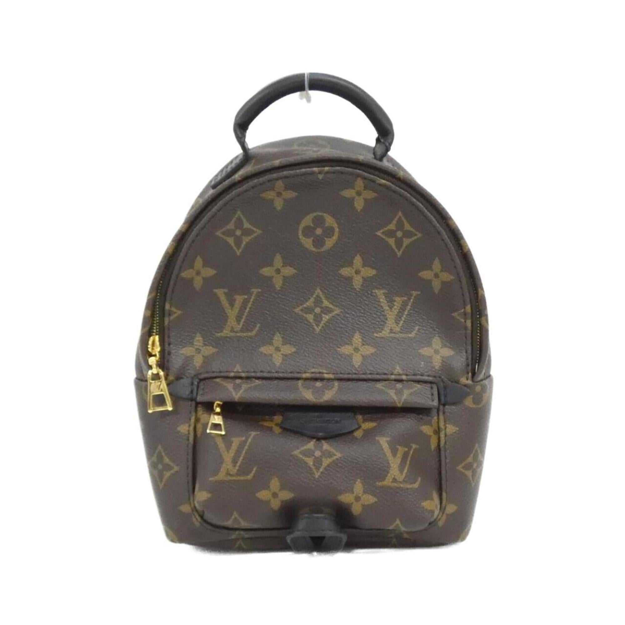 Louis Vuitton Marron Coated Canvas Backpack