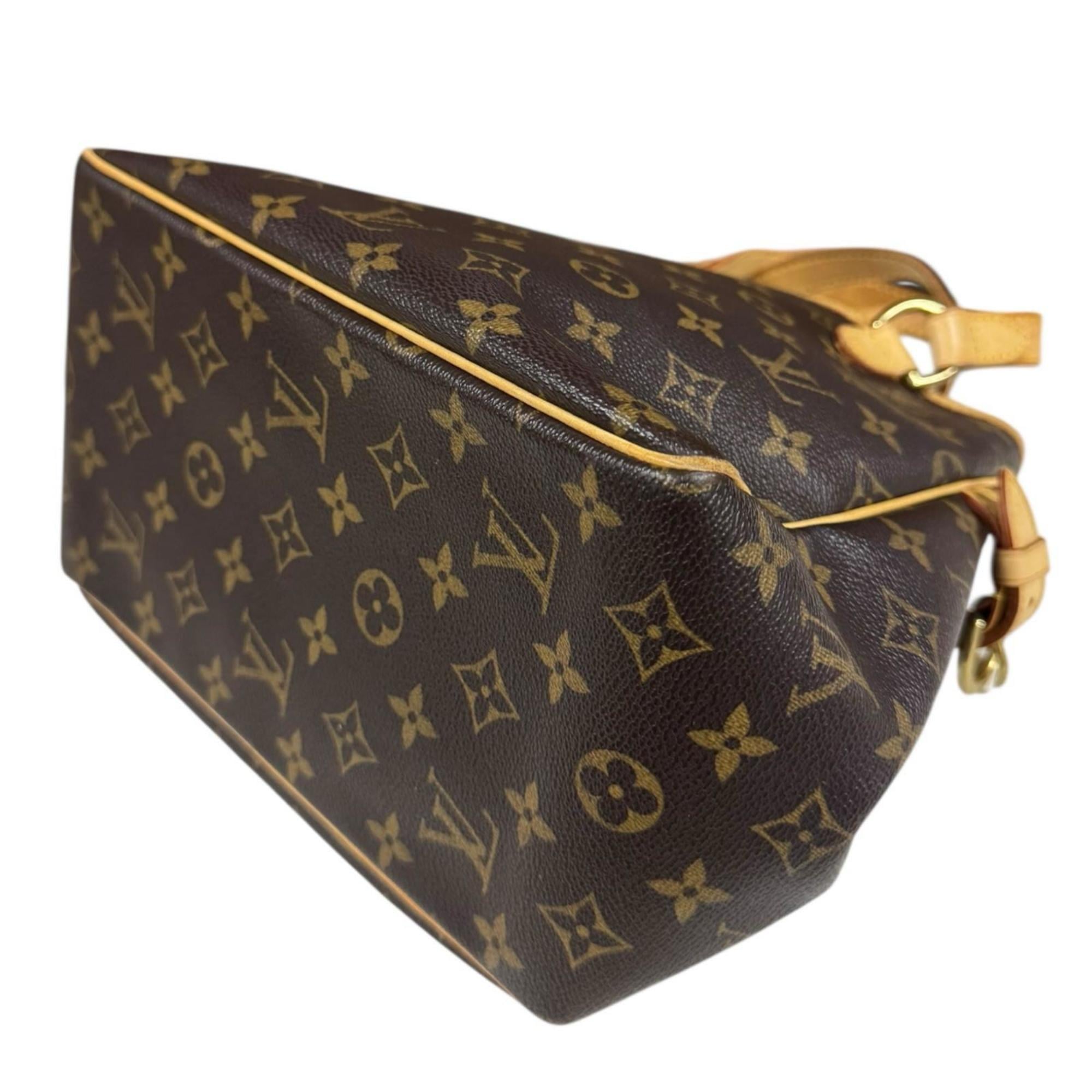 Louis Vuitton Brown Monogram Handbag