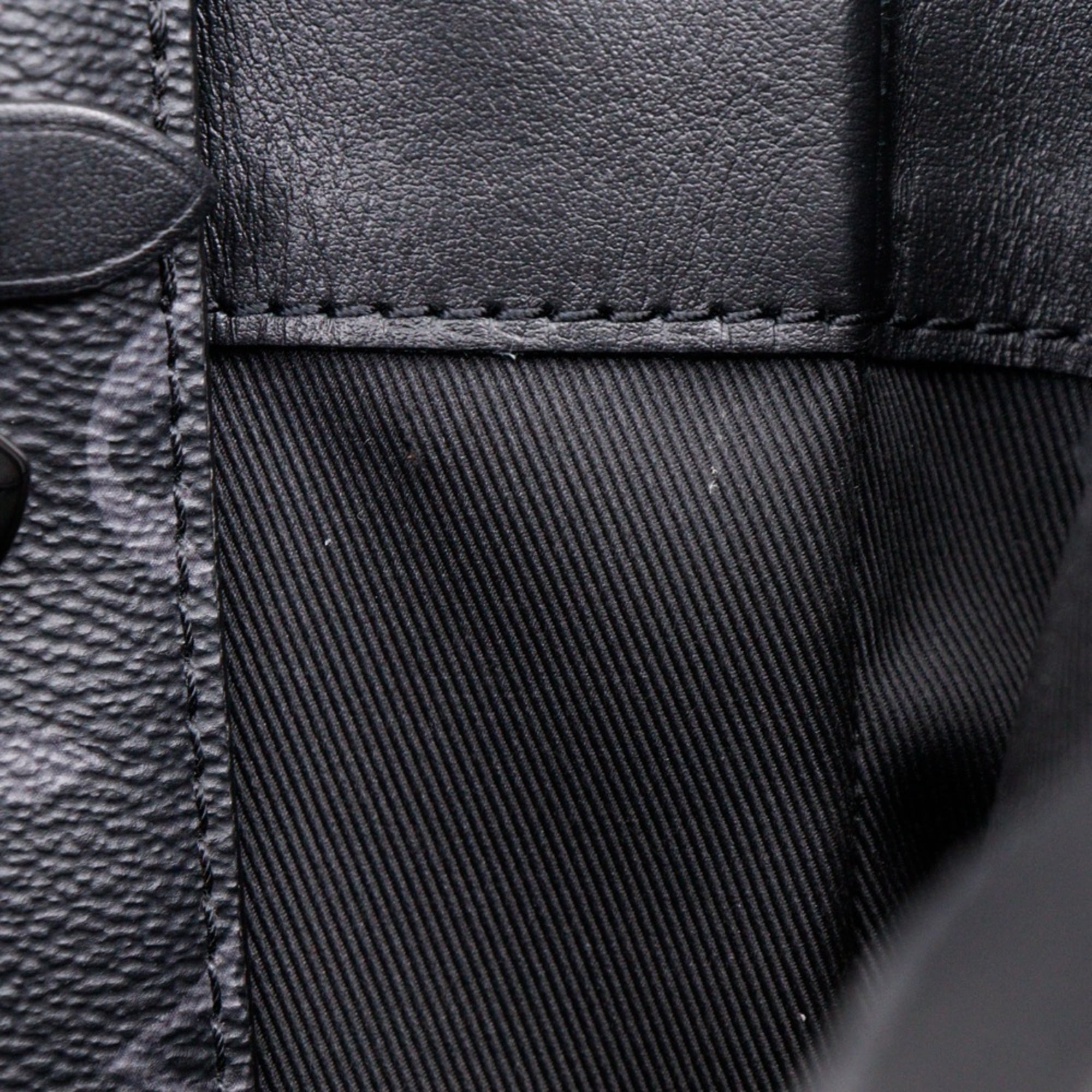 Louis Vuitton Black Monogram Eclipse Handbag
