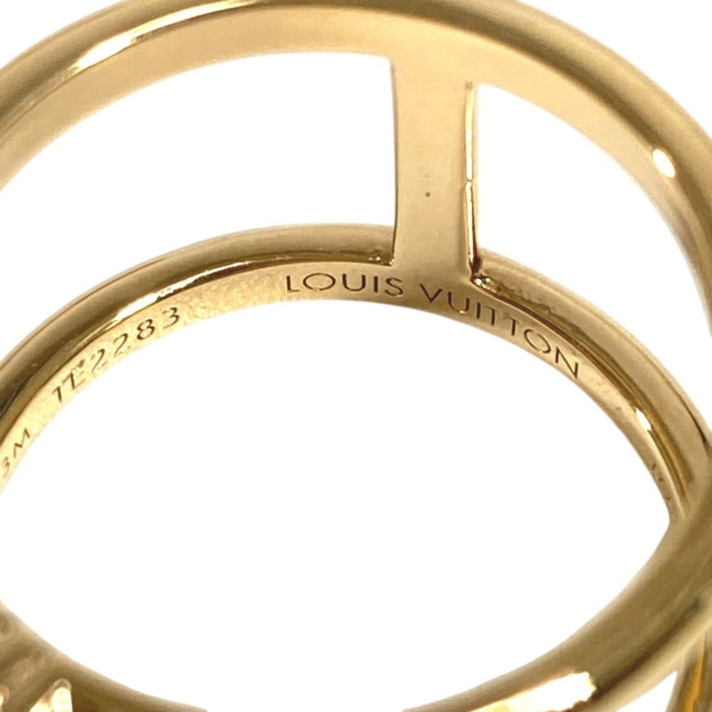 Louis Vuitton Gold Metal Band Ring
