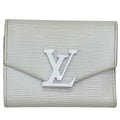 Louis Vuitton White Epi Leather Coin Purse/Coin Case