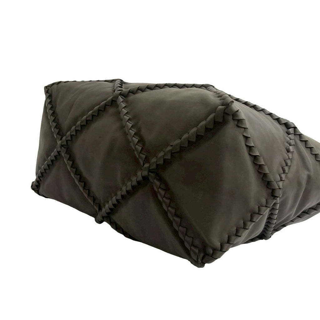 Bottega Veneta Brown Leather Boston Bag Handbag