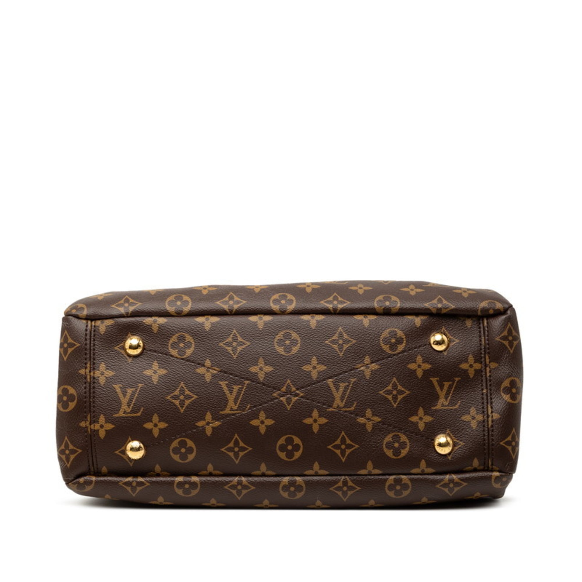Louis Vuitton Black Brown Monogram Monogram Handbag Shoulder Bag