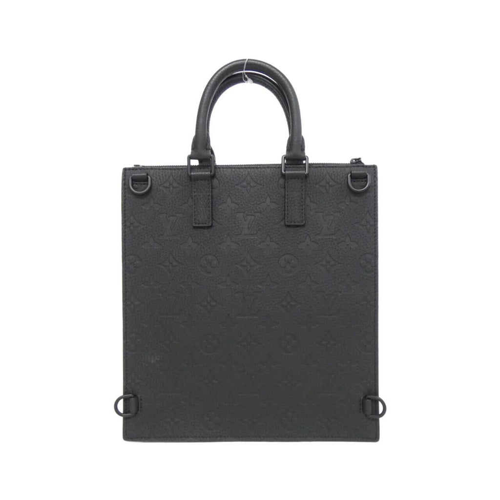 Louis Vuitton Taurillon Black Leather Handbag