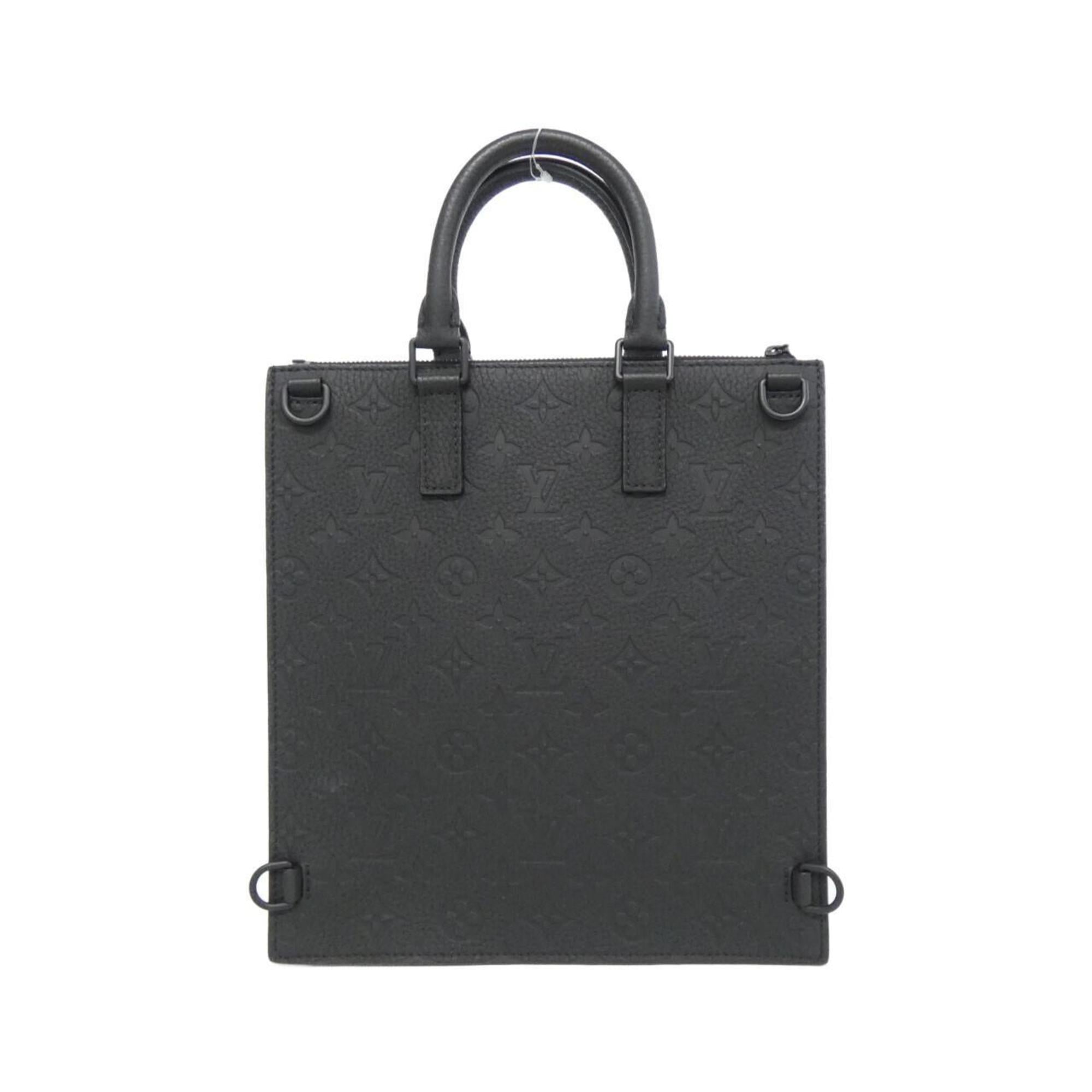 Louis Vuitton Taurillon Black Leather Handbag