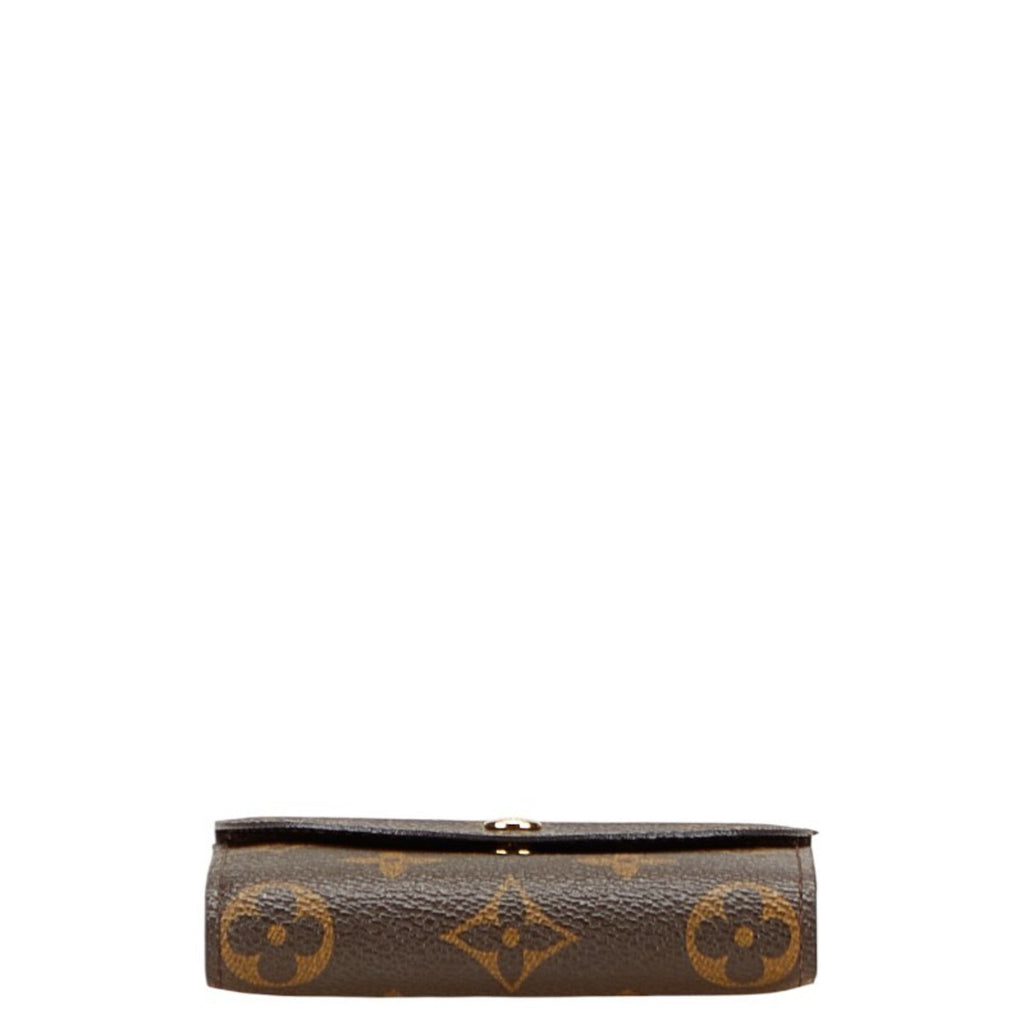 Louis Vuitton Monogram Brown Pvc Leather Wallet (Tri-Fold)
