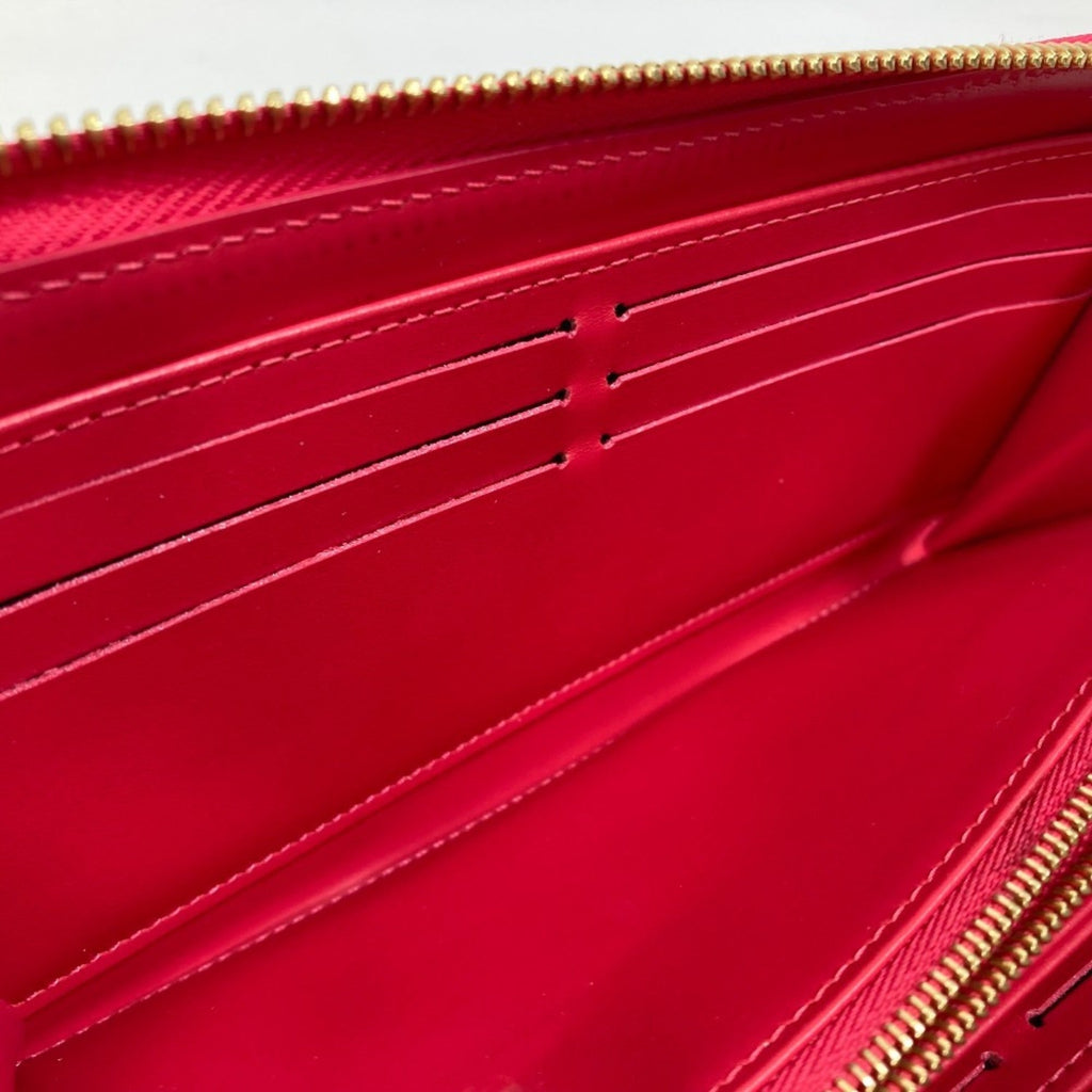 Louis Vuitton Monogram Vernis Pink Monogram Vernis Long Wallet