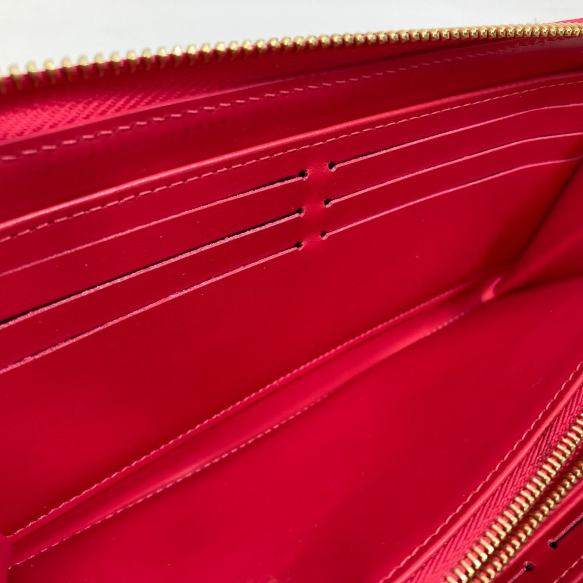 Louis Vuitton Monogram Vernis Pink Monogram Vernis Long Wallet