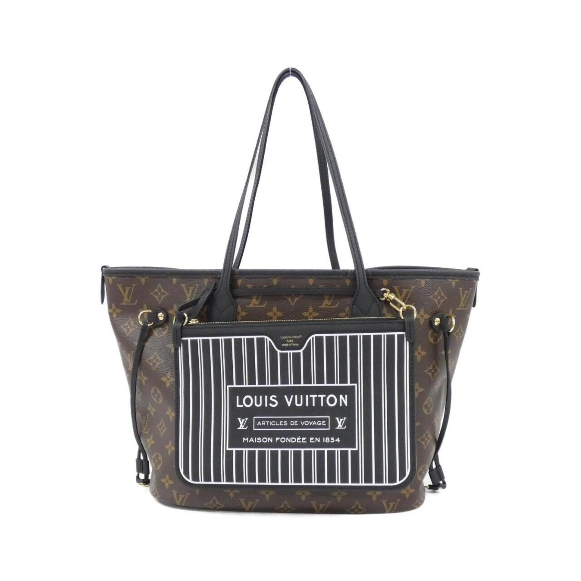 Louis Vuitton Black Marron Monogram Monogram Leather Handbag