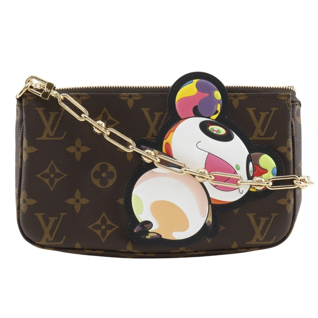 Louis Vuitton Brown Monogram Canvas Pochette Shoulder Bag