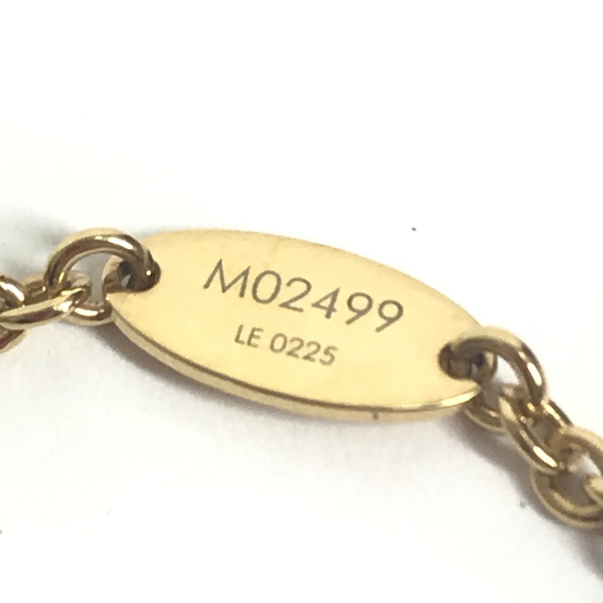 Louis Vuitton Gold Multi-Color Metal Necklace
