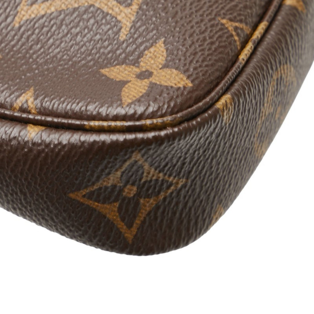 Louis Vuitton Monogram Brown Pvc Leather Pochette