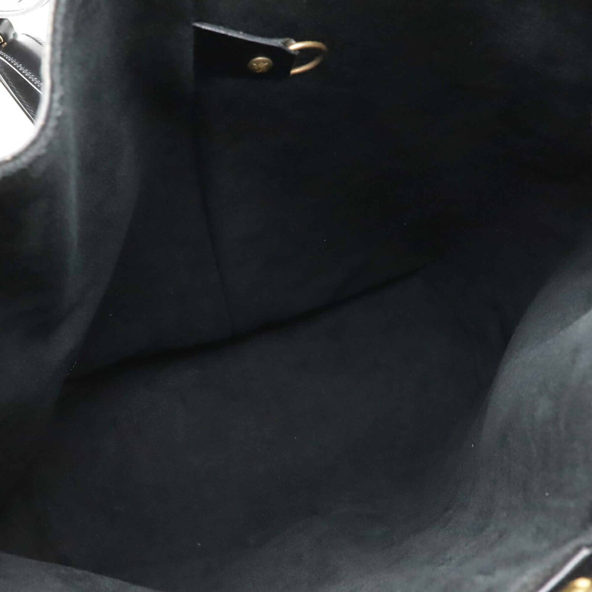 Louis Vuitton Black Noir Epi Leather Shoulder Bag
