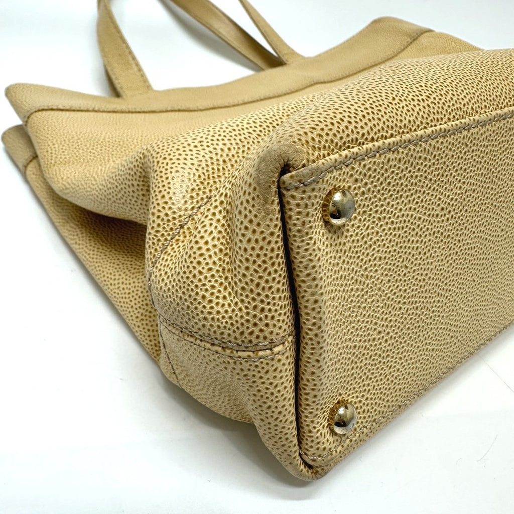 Chanel Beige Leather Tote Bag
