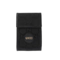Gucci Black Leather Nylon Shoulder Bag (Pre-Owned)