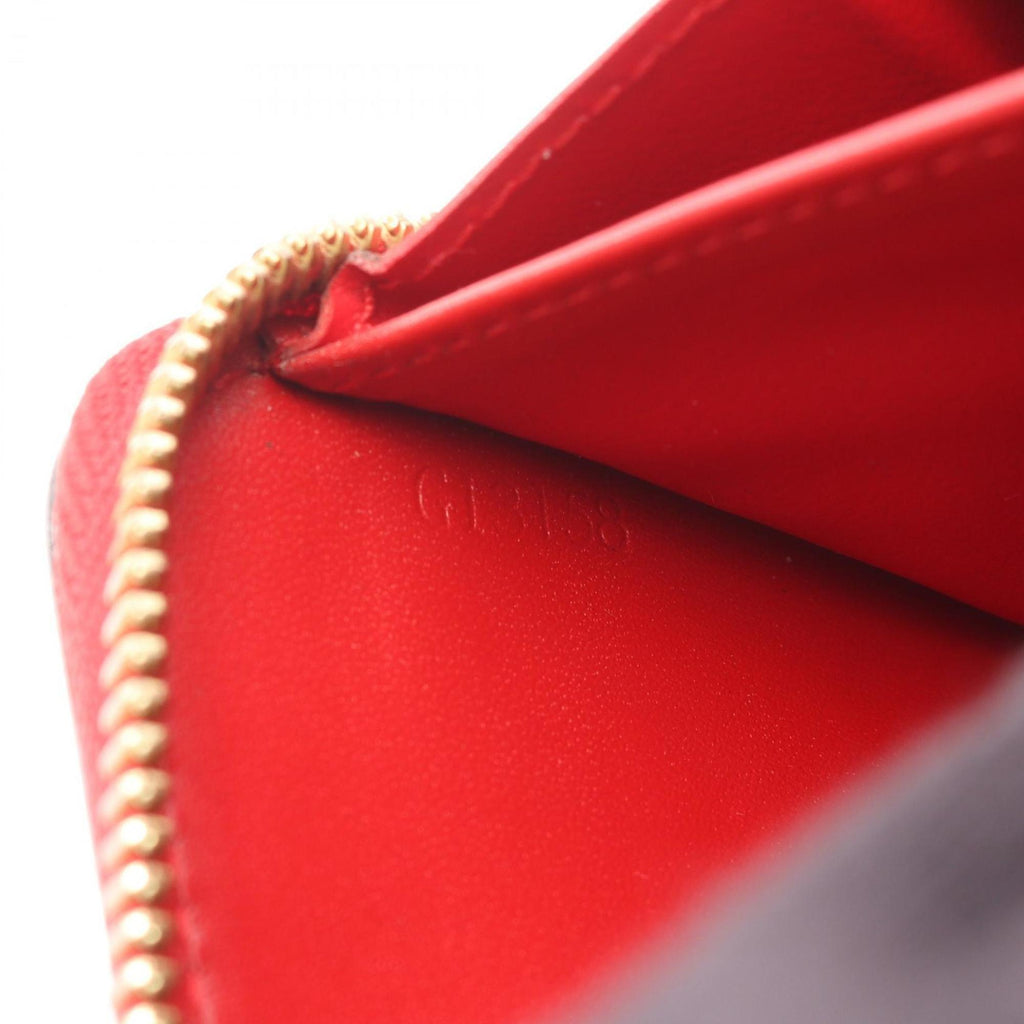 Louis Vuitton Cerise Red Color Vernis Leather Long Wallet