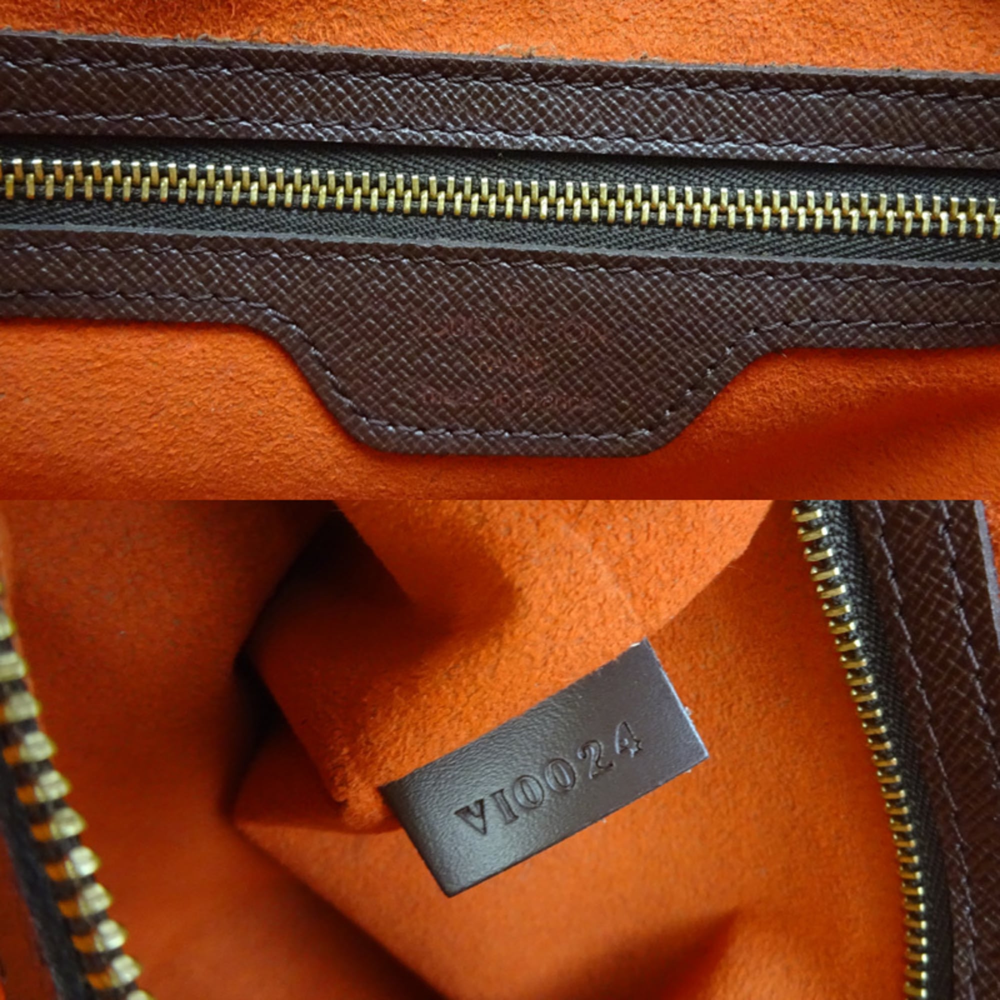 Louis Vuitton Brown Ebene Damier Canvas Handbag