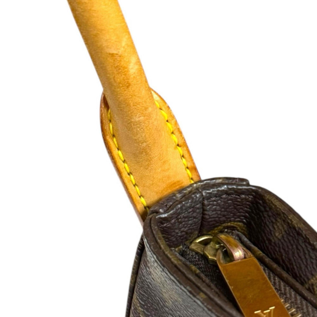 Louis Vuitton Brown Monogram Canvas Shoulder Bag