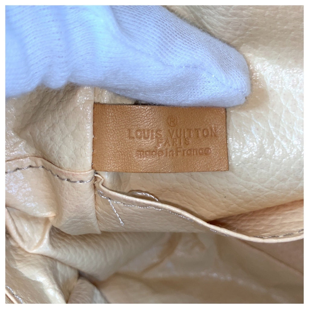 Louis Vuitton Brown Pvc Pouch