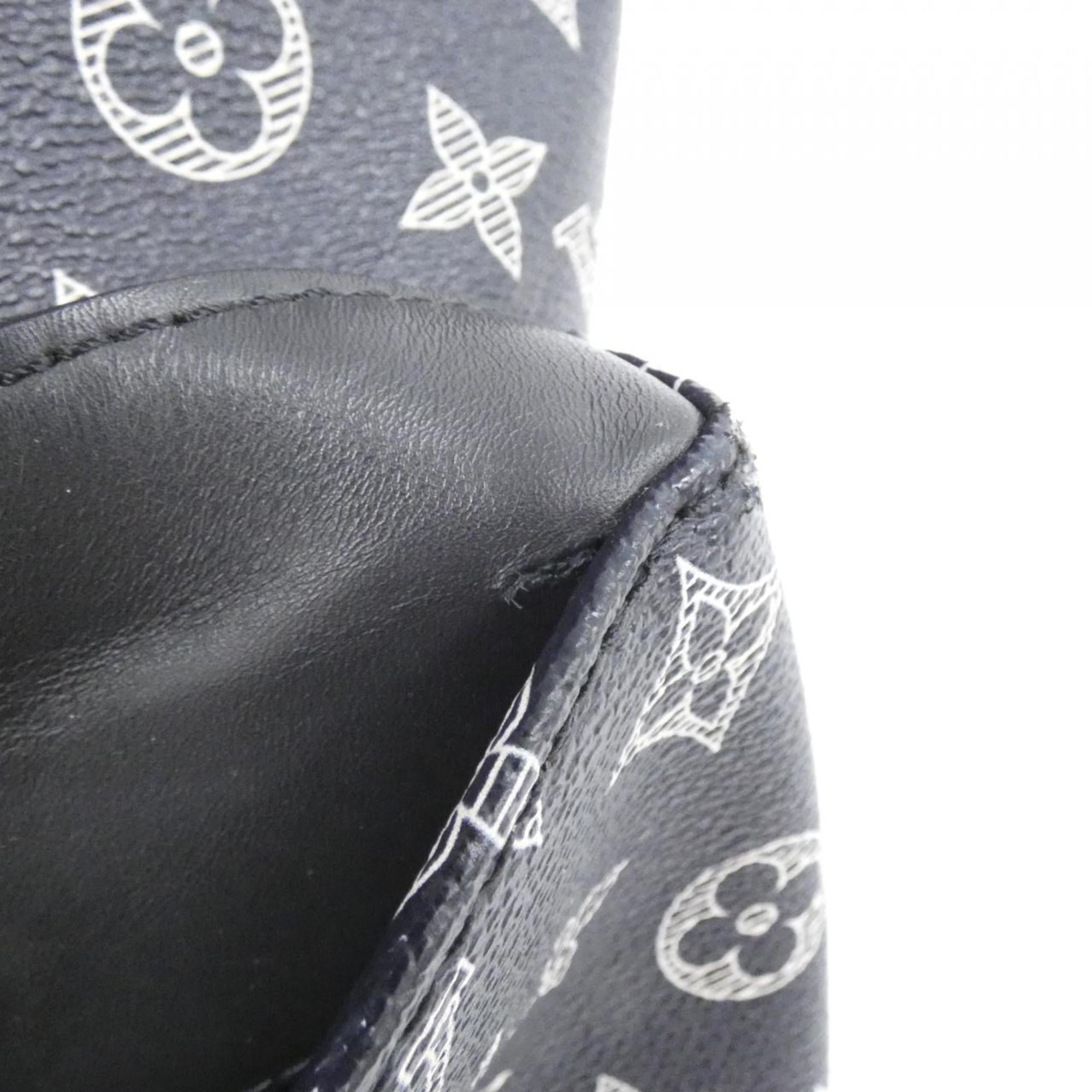 Louis Vuitton Monogram Blue Marine Coated Canvas Backpack