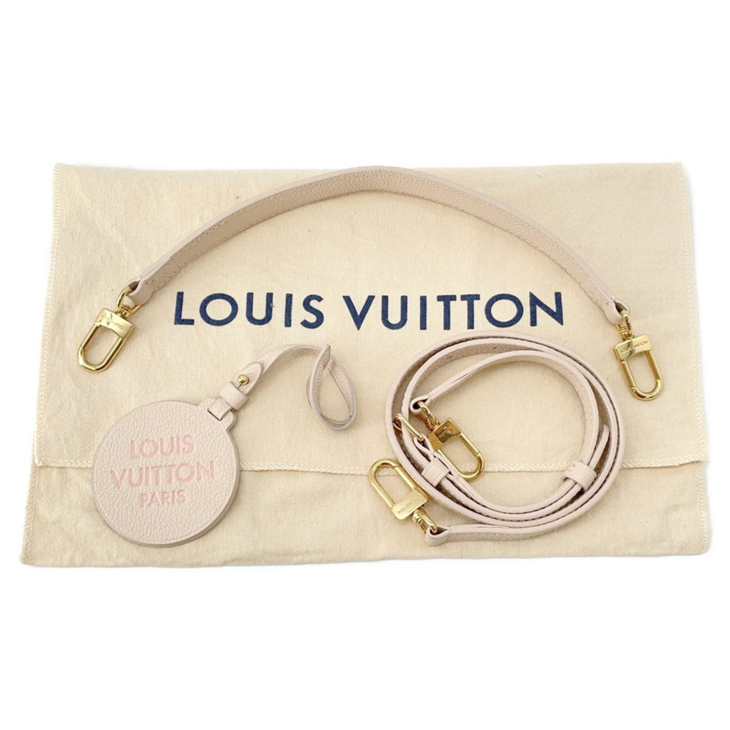 Louis Vuitton Beige Pink Yellow Monogram Empreinte Handbag Shoulder Bag