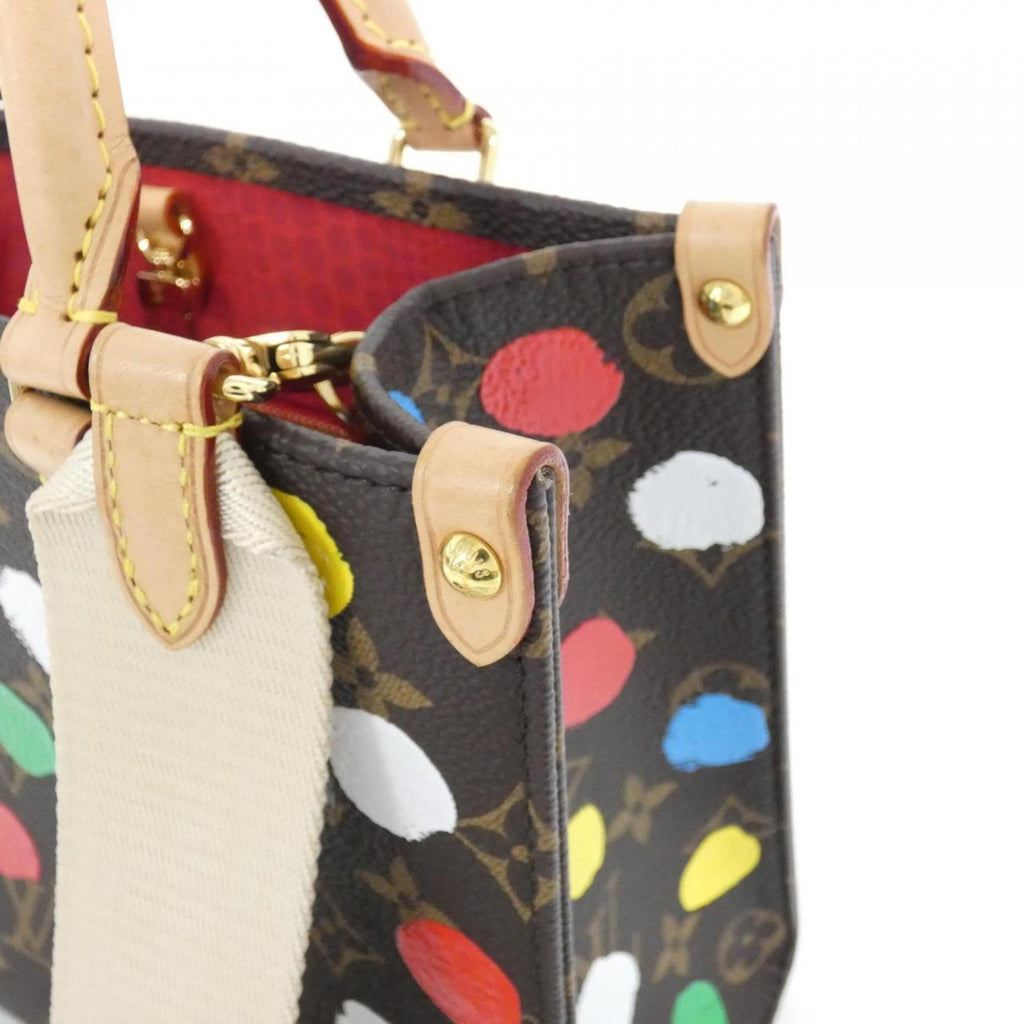Louis Vuitton Brown Coated Canvas Handbag