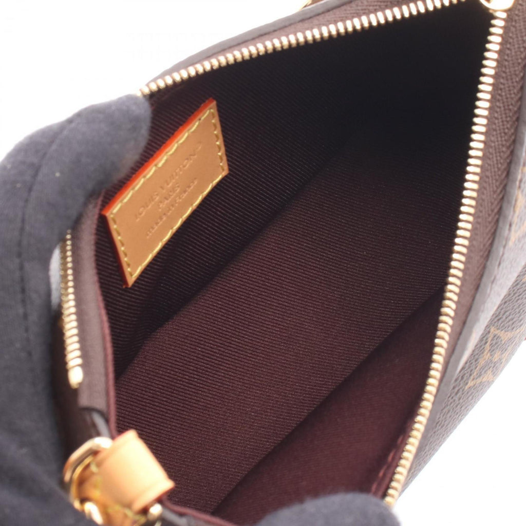 Louis Vuitton Brown Coated Canvas Monogram Pvc Leather Handbag