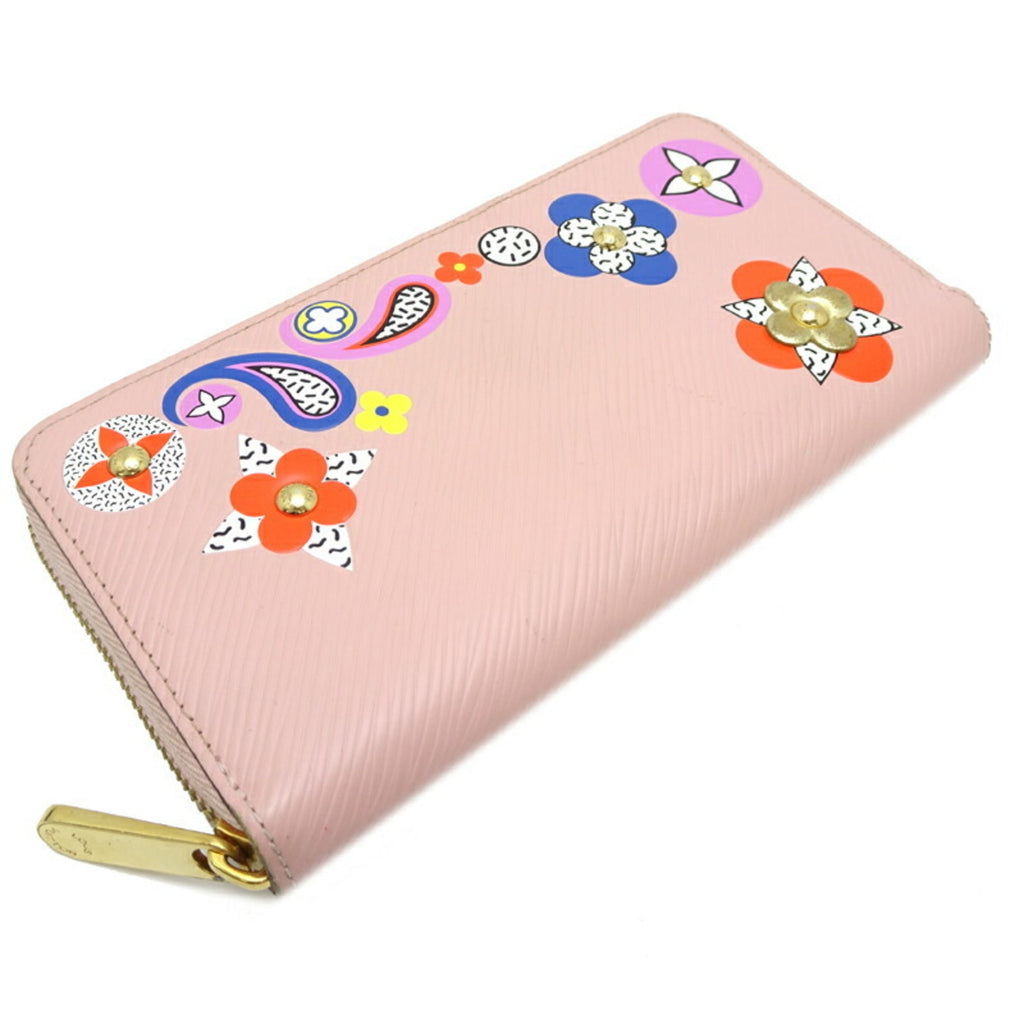 Louis Vuitton Pink Rose Ballerine Epi Leather Long Wallet