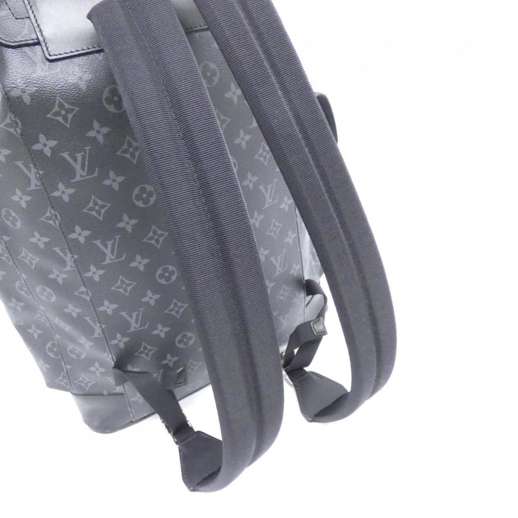 Louis Vuitton Black Coated Canvas Backpack