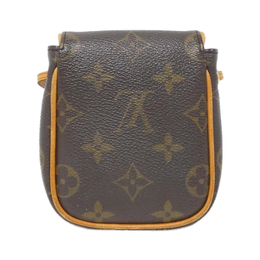 Louis Vuitton Marron Coated Canvas Pochette Shoulder Bag