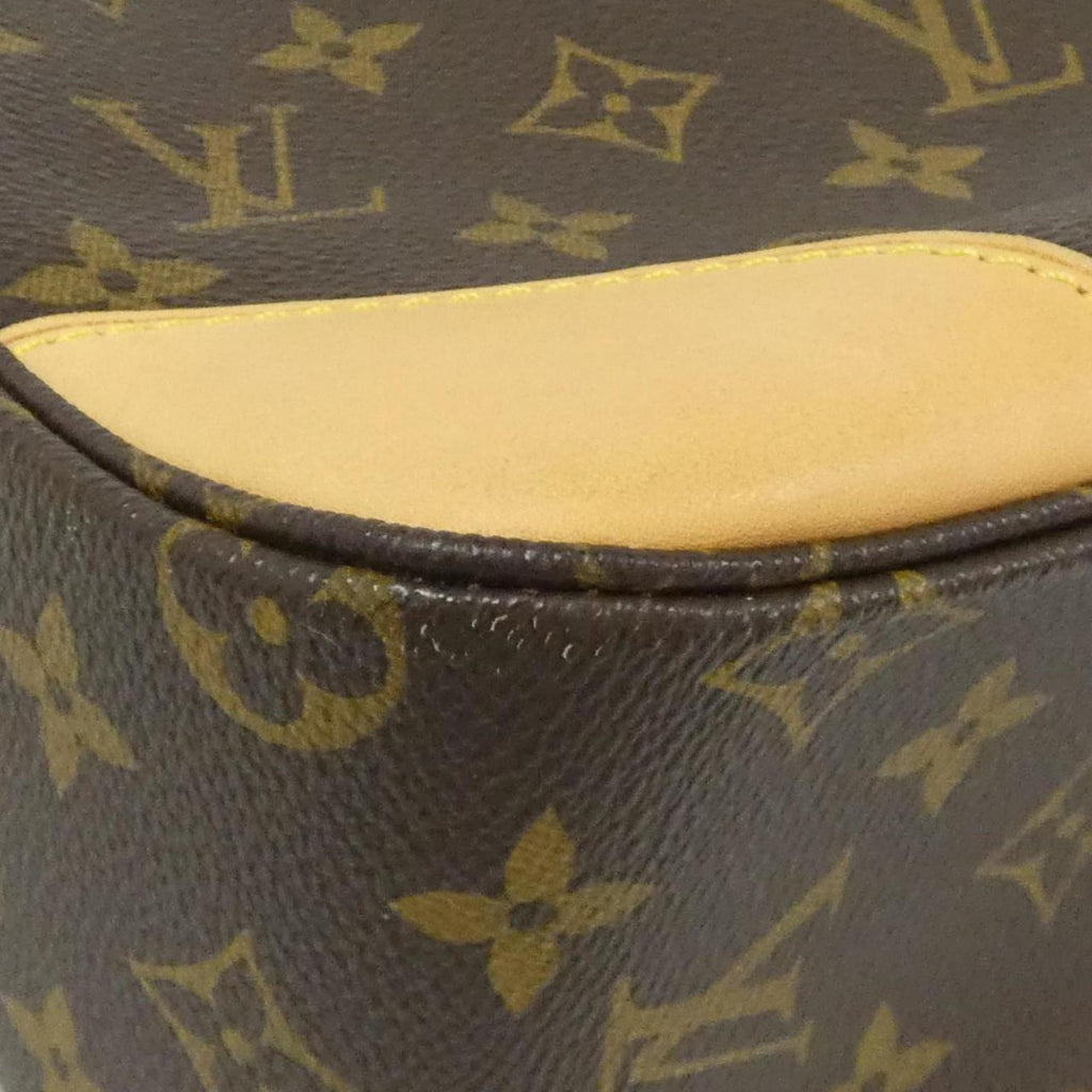 Louis Vuitton Brown Coated Canvas Shoulder Bag