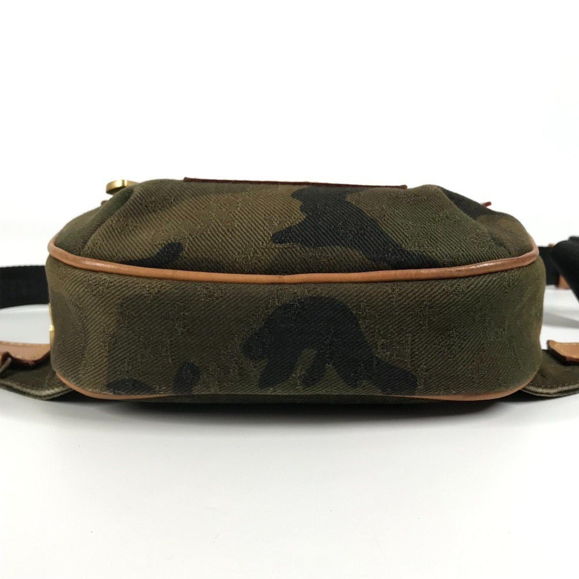 Louis Vuitton Camouflage Khaki Monogram Monogram Sling Bag