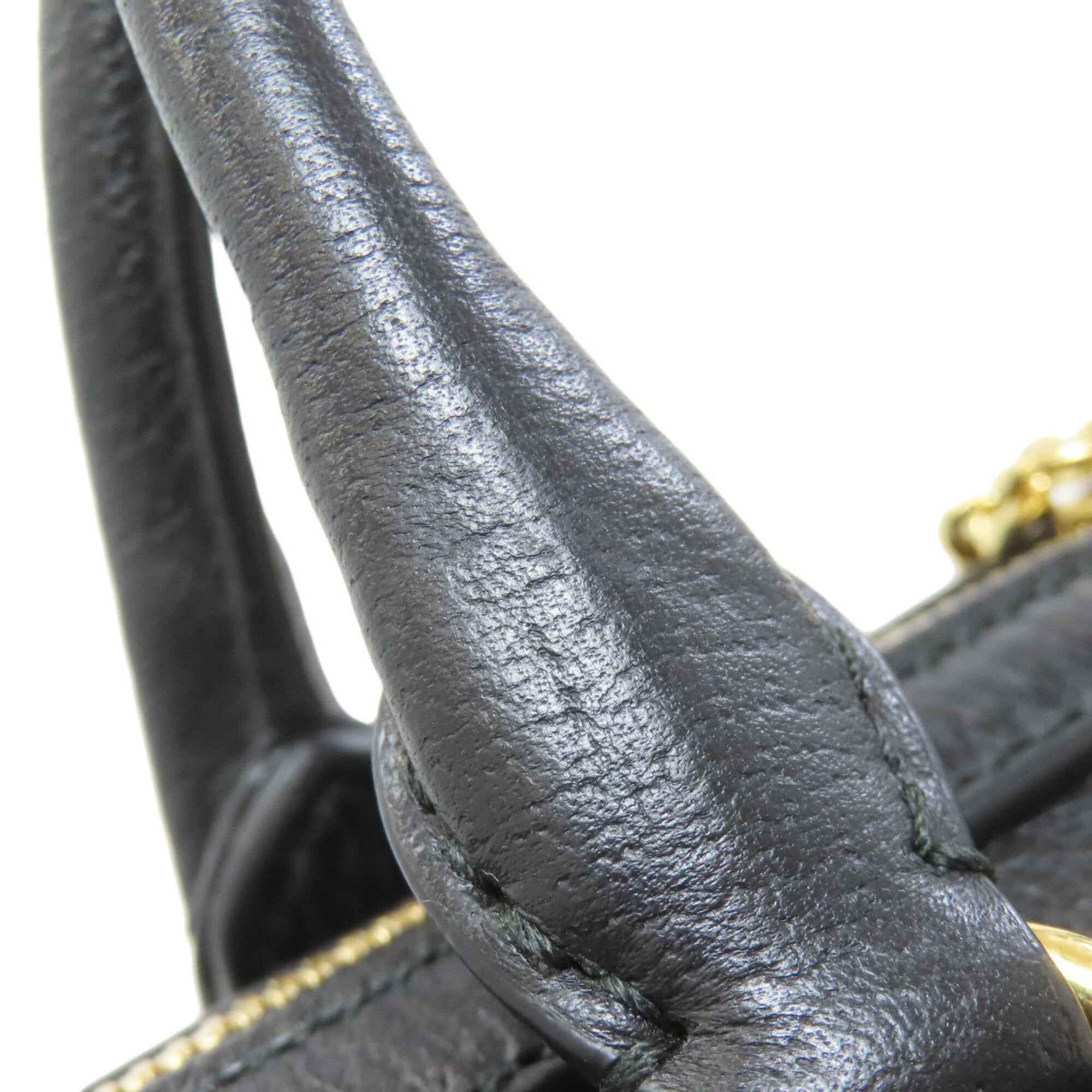 Gucci Black Leather Handbag (Pre-Owned)