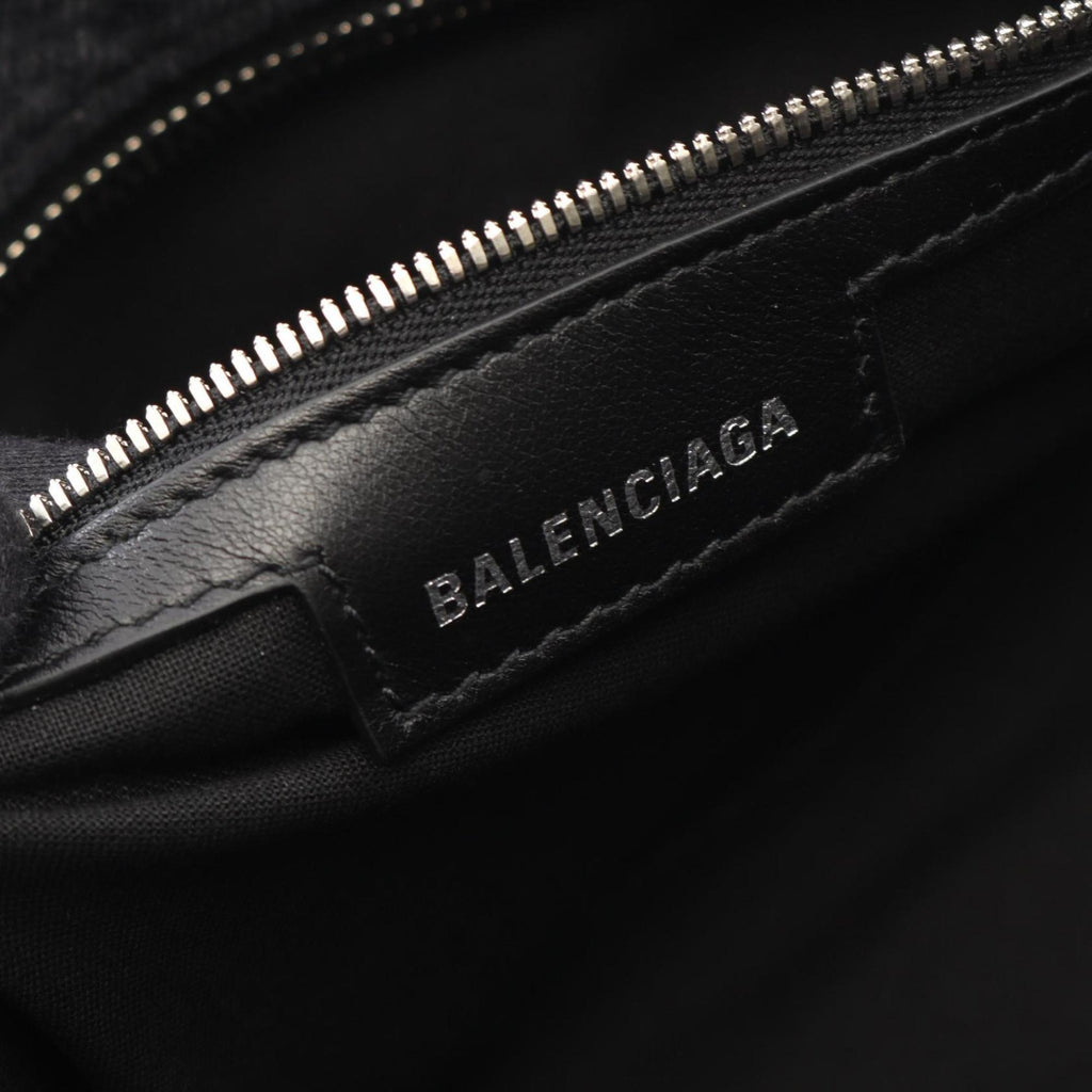 Balenciaga Gray Denim Hand