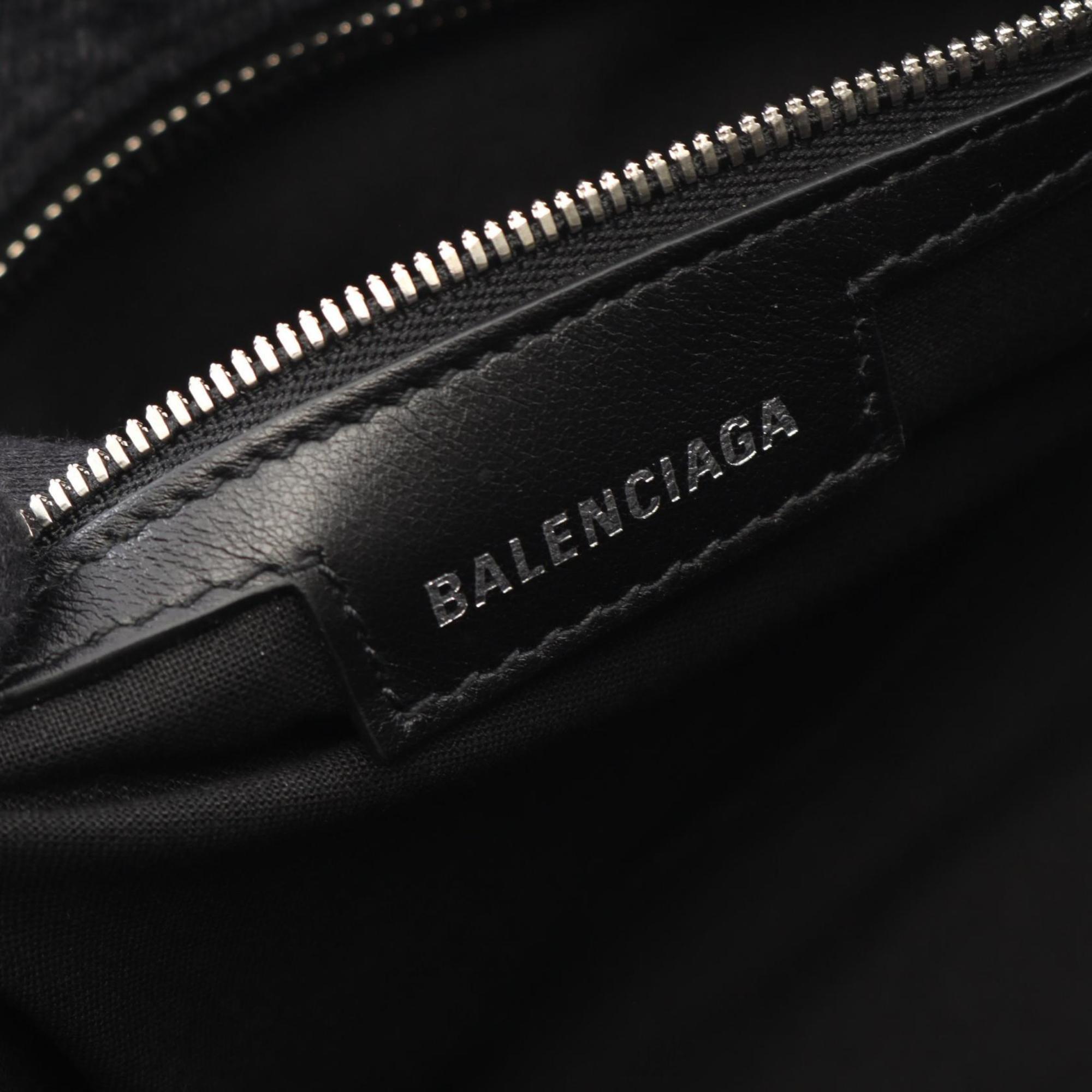 Balenciaga Gray Denim Hand