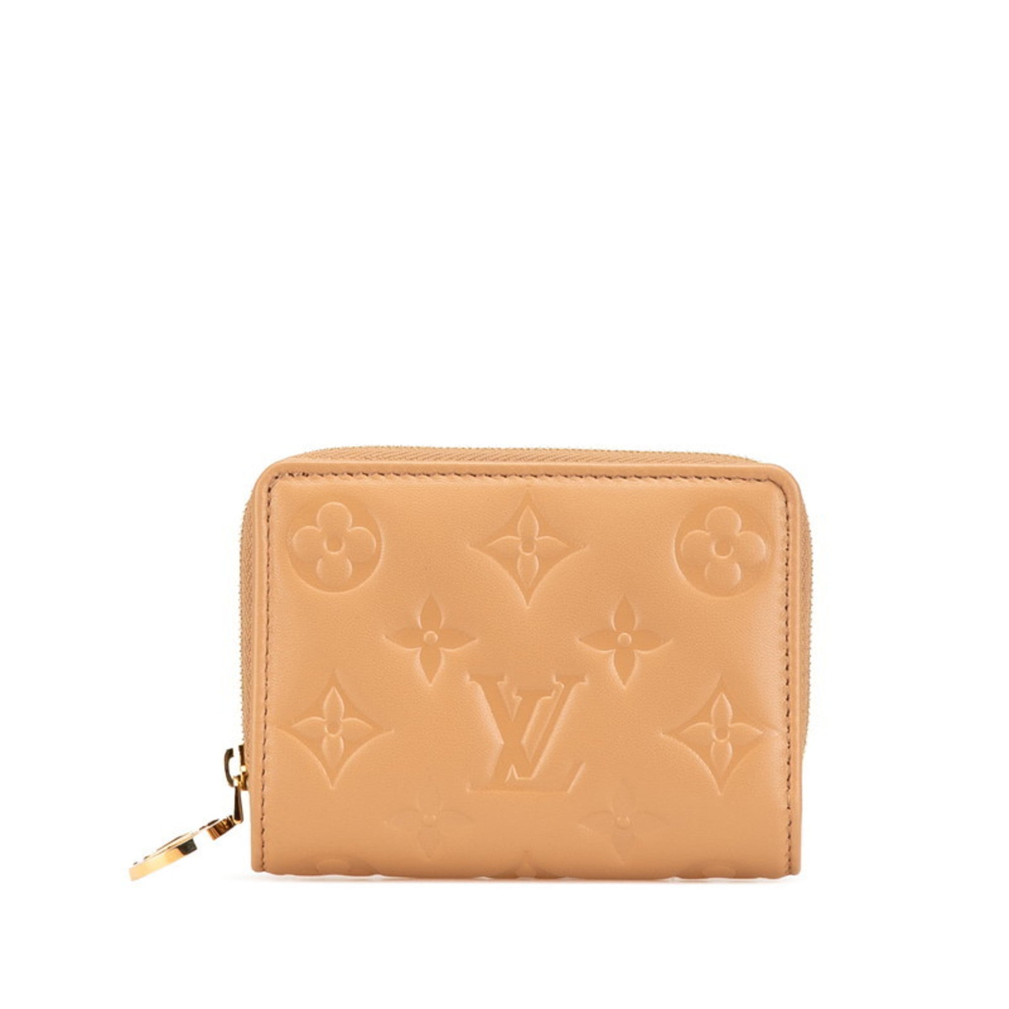 Louis Vuitton Brown Camel Leather Wallet