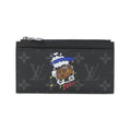 Louis Vuitton Monogram Eclipse Black Coated Canvas Coin Purse/Coin Case